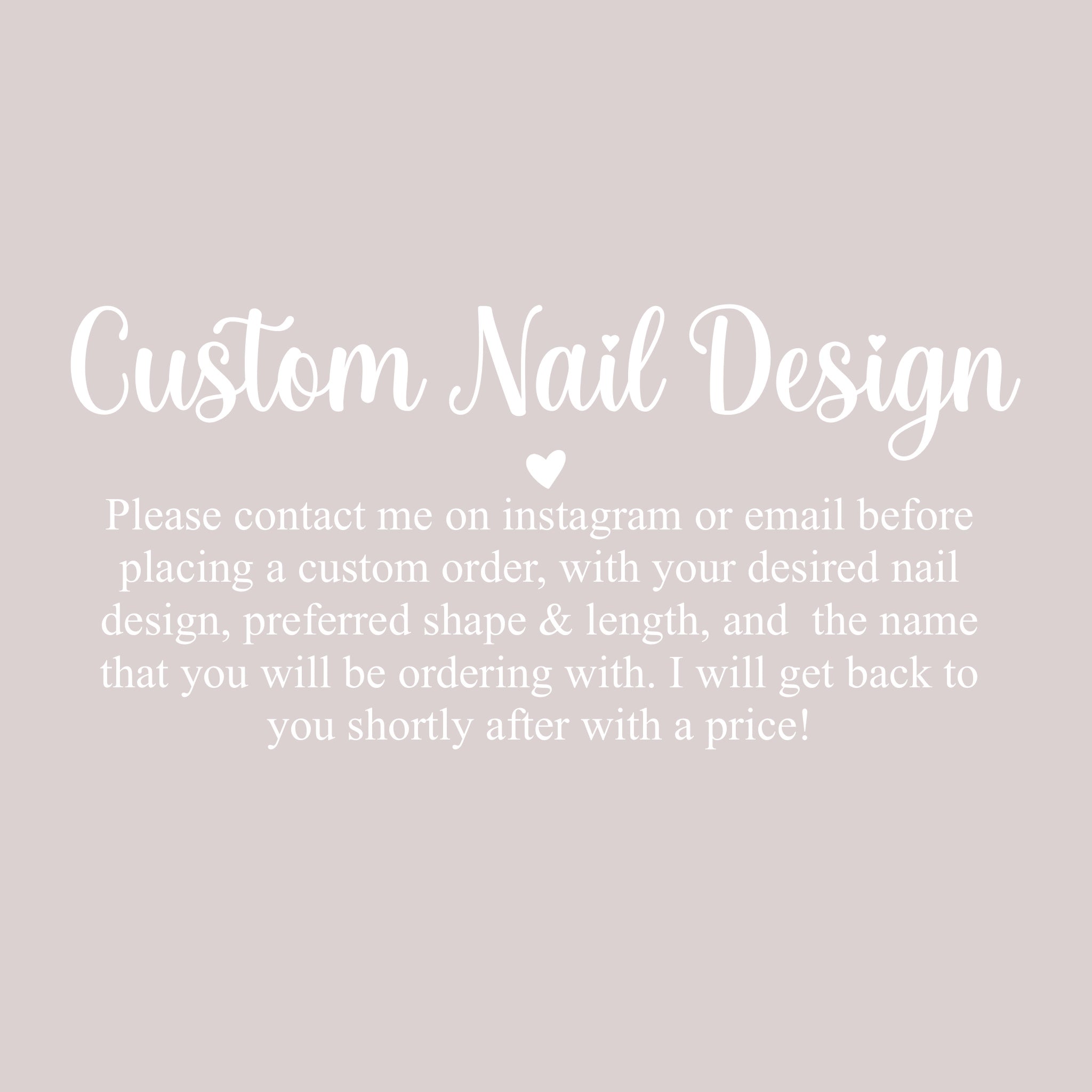 Custom Nail Design